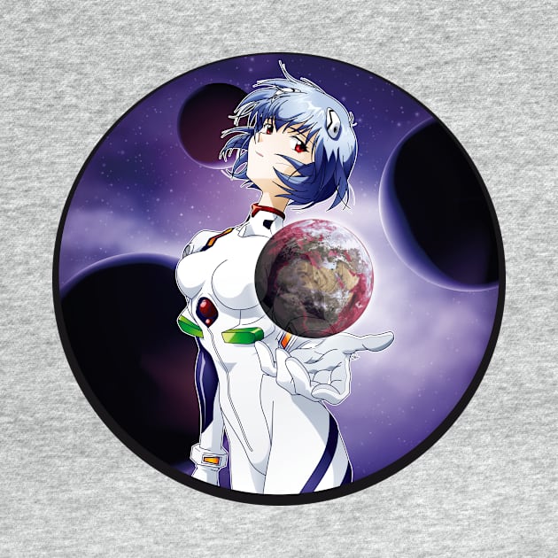 Ayanami Rei - The Red Sea edit. by YueGraphicDesign